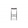 Whiteline Modern Living Stone Backless Outdoor Barstool - Set of 4