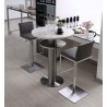 Whiteline Modern Living Clay Barstool - White - Lifestyle