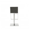 Clay Barstool in Gray- back view 1