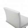 Clay Barstool in White- closer view 2