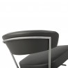 Maureen Barstool in Dark Gray- closer view 2