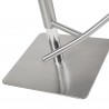 Maureen Barstool in Dark Gray- closer view 1