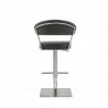 Maureen Barstool in Dark Gray- back view 1 - Maureen Barstool in Dark Gray- back view 1