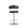 Maureen Barstool in Dark Gray- front view 1