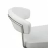 Maureen Barstool in White- closer view 2 - Maureen Barstool in White- closer view 2