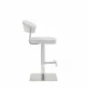 Maureen Barstool in White- side view 2 - Maureen Barstool in White- side view 2