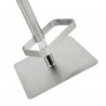 Watson Barstool in Light Gray- closer view 3