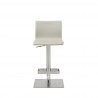 Watson Barstool in Light Gray- front view 1