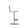 Watson Barstool in Light Gray- side view 1