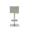 Watson Barstool in Light Gray- back view 1 - Watson Barstool in Light Gray- back view 1