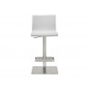 Whiteline Modern Living Watson Barstool - White - Front