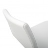 Watson Barstool in White- closer view 1