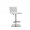 Watson Barstool in White- side view 1