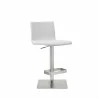 Watson Barstool in White- side view 1 - Watson Barstool in White- side view 1