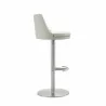 Barstool in Light Grey-side view 1 - Barstool in Light Grey-side view 1