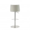 Barstool in Light Grey-back view 1