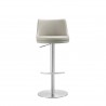 Barstool in Light Grey-Front view 2