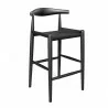Aeon Troy Papercord Bar Height Stool Black - Aeon Troy Papercord Bar Height Stool Black