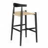 Aeon Troy Papercord Bar Height Stool Natural PapercordSide - Aeon Troy Papercord Bar Height Stool Natural PapercordSide