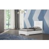 Whiteline Modern Living Anna Tin Bed in High Gloss White - Lifestyle 2