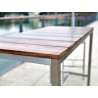 Whiteline Modern Living Stone Outdoor Bar Table