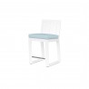 Newport Barstool in Canvas Skyline, No Welt - Front Side Angle