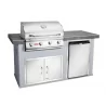 Bull BBQ Power Q Outdoor Island Kitchen & Grill - Angled View  - Bull BBQ Power Q Outdoor Island Kitchen & Grill - Angled View 