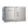 Bull BBQ 30" Door/Propane Drawer Combo - Angled View