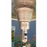 AZ Patio Heaters Commercial Patio Heater in Bronze - Closeup Top Angle - AZ Patio Heaters Commercial Patio Heater in Bronze - Closeup Top Angle