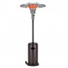 AZ Patio Heaters Commercial Patio Heater in Bronze - Front Angle