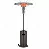 AZ Patio Heaters Commercial Patio Heater in Bronze - Front Angle - AZ Patio Heaters Commercial Patio Heater in Bronze - Front Angle