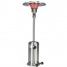 AZ Patio Heaters Commercial Patio Heater in Stainless Steel - Front Angle