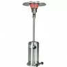 AZ Patio Heaters Commercial Patio Heater in Stainless Steel - Front Angle - AZ Patio Heaters Commercial Patio Heater in Stainless Steel - Front Angle