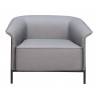 Burry Accent Chair in Slate Gray - Front