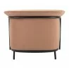 Burry Accent Chair in Tan - Back - Burry Accent Chair in Tan - Back