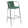 Anodized Or Powder Aluminum Frame Barstool - BW-51 - Green - Anodized Or Powder Aluminum Frame Barstool - BW-51 - Green