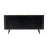 Nova Solo Nordic Rattan Boat Wood & Iron Buffet - 5 Doors, 3 Drawers - Back Angle