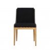 Sunpan Sorrento Dining Chair Regency Black - Front Angle