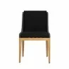 Sunpan Sorrento Dining Chair Regency Black - Front Angle - Sunpan Sorrento Dining Chair Regency Black - Front Angle