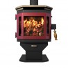 Catalyst Wood Stove With Soapstone Top - Mojave Red Door