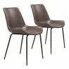 Byron Dining Chair Brown - Duo - Byron Dining Chair Brown - Duo