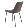 Byron Dining Chair Brown - Back Left