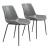Byron Dining Chair Gray - Duo