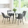 Byron Dining Chair Gray - Lifestyle 2 - Byron Dining Chair Gray - Lifestyle 2