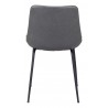 Byron Dining Chair Gray - Back