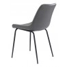 Byron Dining Chair Gray - Back Left