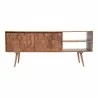 Moe's Home Collection O2 Tv Cabinet - Brown - Front Angle - Moe's Home Collection O2 Tv Cabinet - Brown - Front Angle