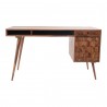 Moe's Home Collection O2 Desk in Brown - Front Angle