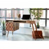 Moe's Home Collection O2 Desk in Brown - Lifestyle