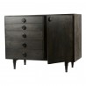 Moe's Home Collection Phoenix Dresser - Front Side Opened Angle